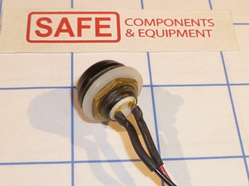 Interruptor de empuje panel frontal redondo Mnt monenterio sellado SPST cableado con conector MM-684 - Imagen 3 de 5