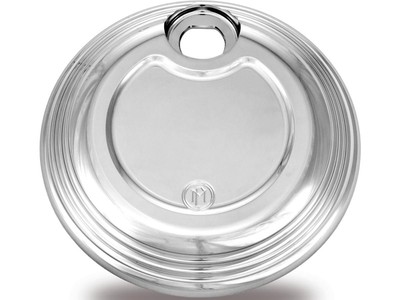 PERFORMANCE MACHINE Fuel Door, Merc, Chrome
