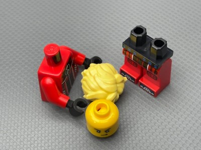 Cooper DREAMZzz 71458 71459 71476 LEGO Minifigure Red Racing Suit
