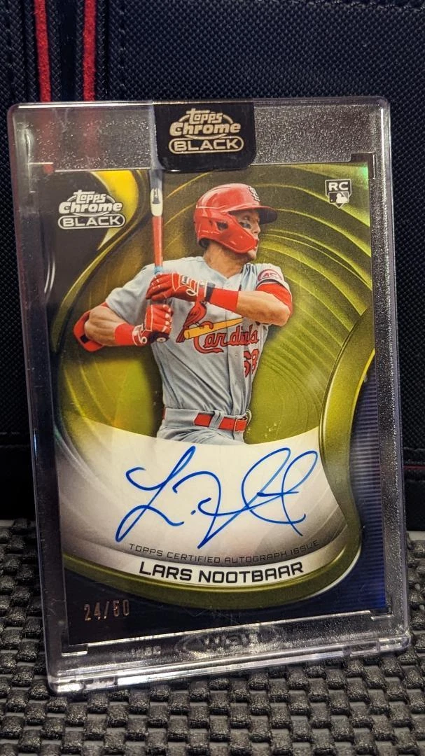 Topps Lars Nootbaar Gold Parallel WBC-