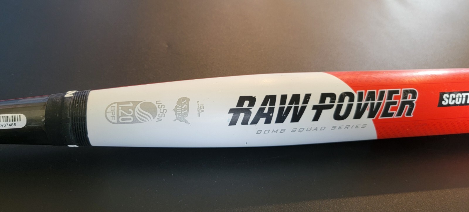 Easton Raw Power Scott Kirby End Loaded USSSA Slow-Pitch Softball Bat