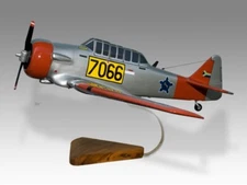 North American Harvard T6G SAAF Desk Wood Airplane New Model Large Scale 1/32