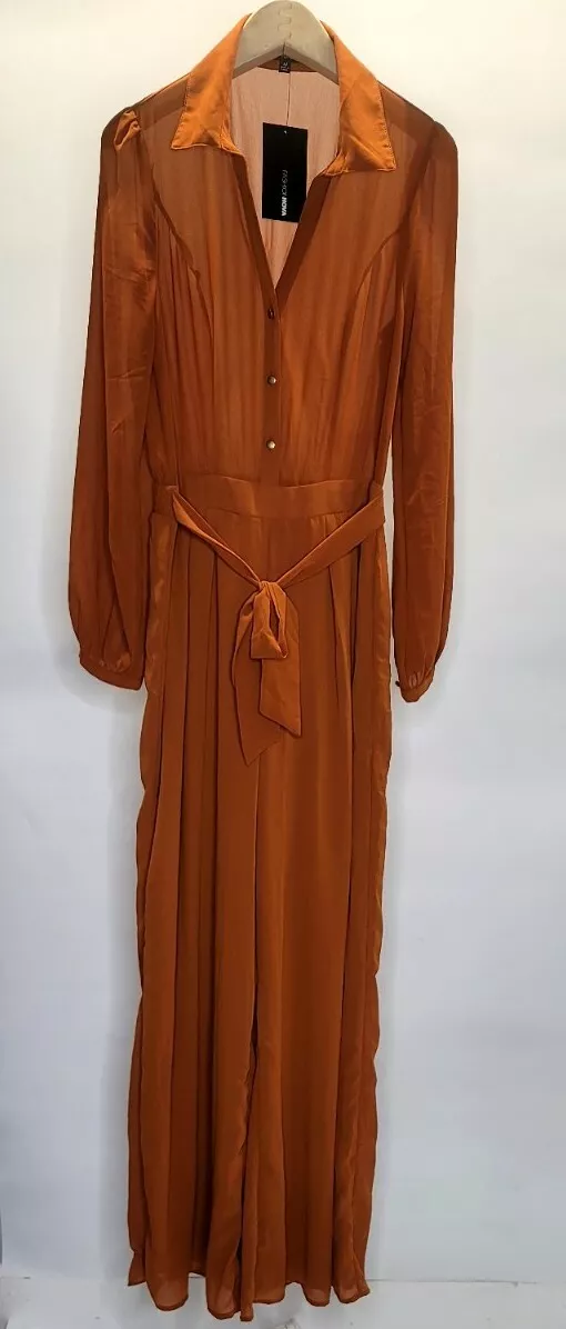 Like Me Better Jumpsuit - Cognac