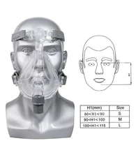 Full Face Mask with Headgear Adjustable for Sleep Apnea SIZE MEDIUM