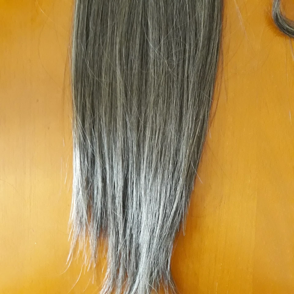 Coda extension Capelli Sintetici.55,8 Cm. Capelli Come Veri..piastrabili. - Immagine 3 di 4