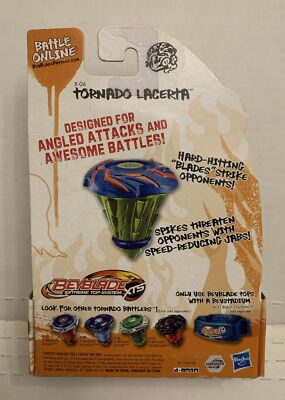 NEW Beyblade XTS Tornado Lacerta X-06 Tornado Battlers Extreme Top