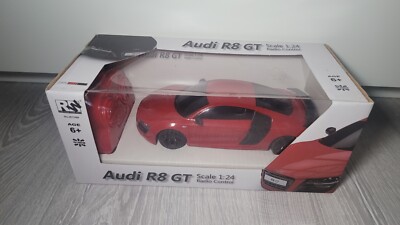RW 1.24 Racing Audi R8 GT ferngesteuertes rot RC Auto 6+
