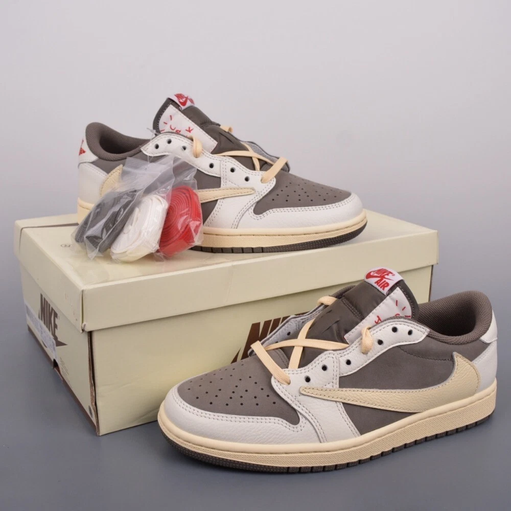 DM7866-162 Travis Scott x AJ1 Retro Low OG SP Reverse Mocha Size 5.5-13