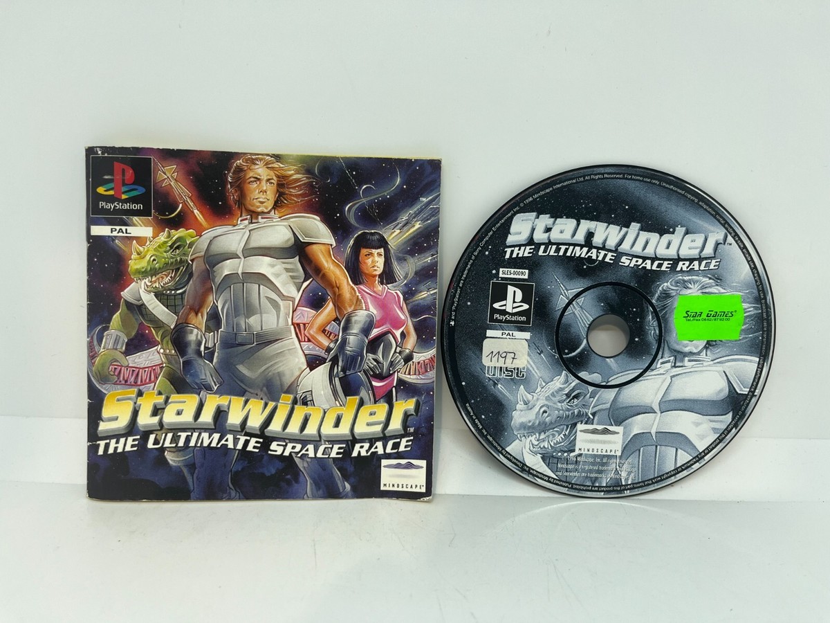 Starwinder: The Ultimate Space Race Playstation PS1 (nur Disc