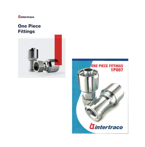 10 PK MP-08-06, 1/2" Hose x 3/8" NPTF Male Pipe Hydraulic Hose Fittings HY - Picture 7 of 7