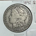 1892-S $1 Morgan Silver Dollar VG