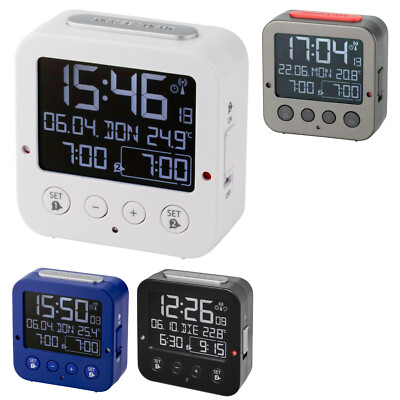 TFA digitaler Funkwecker Bingo Reisewecker Weckalarme