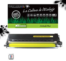 TN320/TN325/TN321/TN326/TN329 Cartouche de Toner JAUNE POINT D'ENCRE