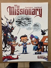 The Missionary #1 Skottie Young Variant  DSTLRY 2024 Mature Magazine Size Comic