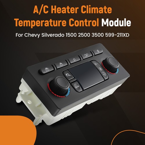 A/C Heater Climate Control Module Control Switch Panel 599-211XD For Chevy GMC - Bild 2 von 15
