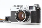 【Exc+5】 Nikon S2 Late Black Dial Rangefinder Nikkor S.C 5cm f/1.4 Lens JAPAN