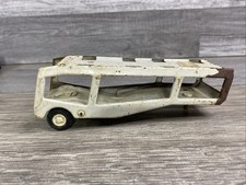 Tonka Semi Truck Car Hauler Carrier Transport Trailer Pressed Metal Vintage 1970