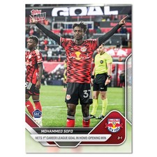 Mohammed Sofo - 2025 MLS Topps Now Card 7 - Print Run: 254 New York Red Bulls
