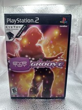 Eye Toy Groove PlayStation 2 PS2 Game with Box and Manual Used