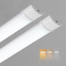 Image of LED Batten Lights 3FT 25w 2760lm Fluorescent Light Tubes 2x 3000K/4000K/6500K