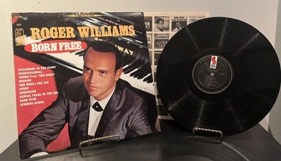 VTG LP Record Roger Williams Born Free 1966 Stereo Kapp Easy Listening KL-1501