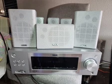 RCA - RT2760 Home Theater Audio Receiver and speakers TESTED WORKING