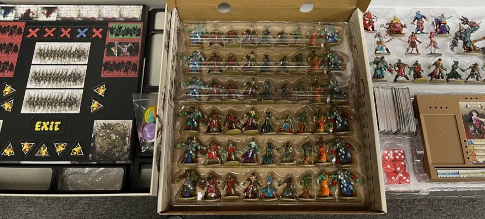 Zombicide Fantasy Set Black Plague *FULLY PAINTED*+ 4 Expansions/Extras BUNDLE - Image 4 of 4