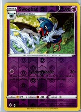 Swoobat - Evolving Skies 069/203 - LP Holo inverso non comune - Carta Pokemon