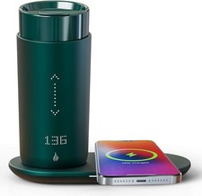 Temperature Control Heated Coffee Mug Smart Self Heating Travel Mug 12 Oz App