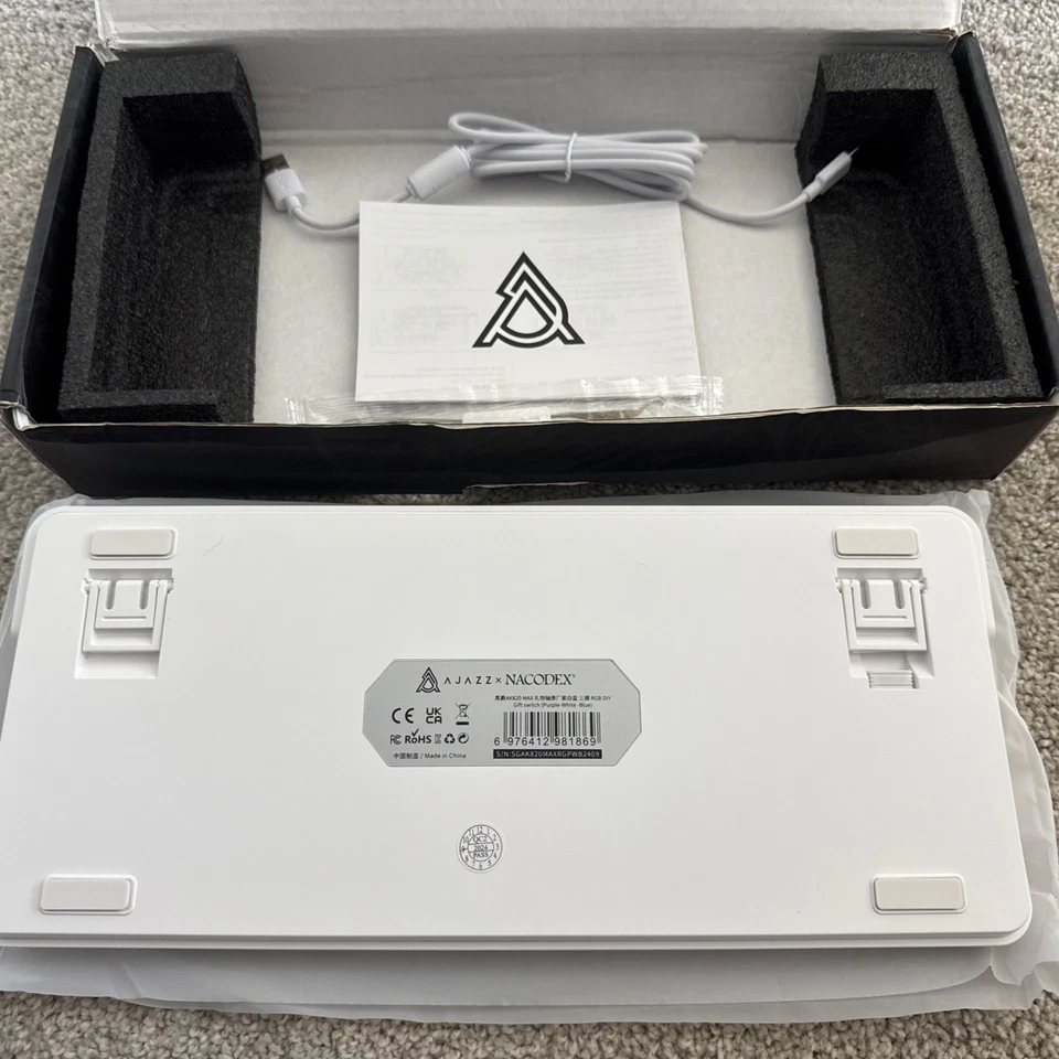 AJAZZ AK820 MAX Tri-Mode RGB Gaming Mechanical Keyboard with Adjustable Drivers - Image 2 of 4