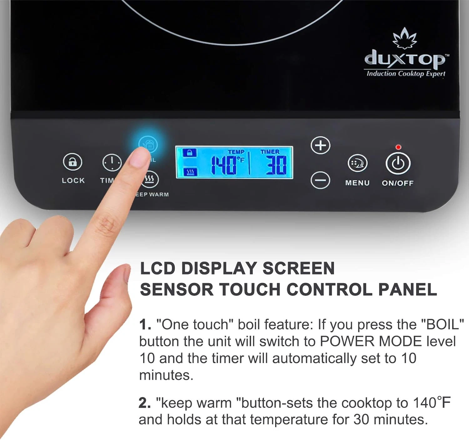 Duxtop 9100MC Induction Cooktop - Thumbnail 5