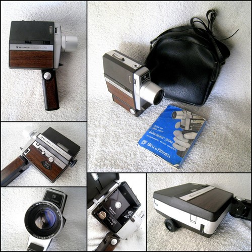 Vintage Bell & Howell Autoload 309 Super 8 8mm Movie Camera