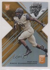 2017 Panini Elite Draft Picks Status Orange Die-Cut Zach Cunningham #128 2qw