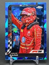 2025 Topps Chrome Sapphire F1 Formula 1 #121 Carlos Sainz FERRARI