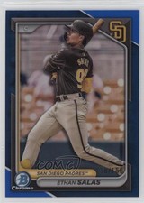 2024 Bowman Draft Chrome Blue Refractor /150 Ethan Salas #BDC-140 0pe3