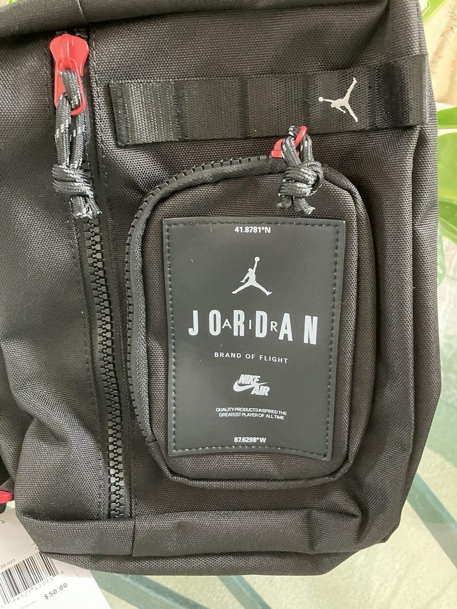 バッグ・カバンその他 Nike Jordan Crossbody Bag 9L IB8460-010 Nike Air Jordan Crossbody Bag Unisex Sling Black Bag Dopp