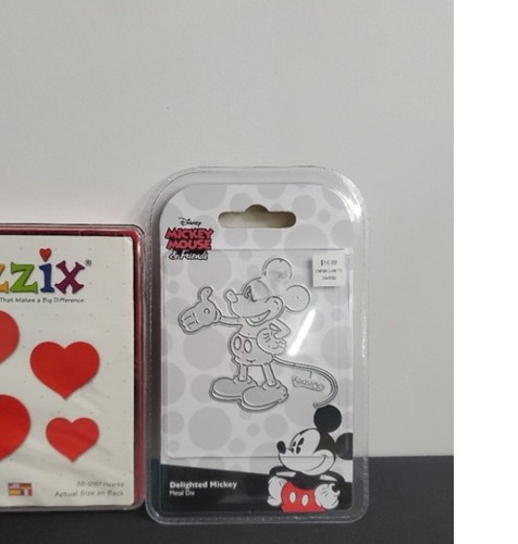 8 Sizzix Stanzen u.a. Hello Kitty Biene & Marienkäfer, Mickey Mouse, Skelett, Eule - Bild 4 von 5