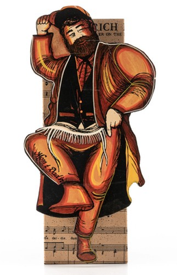 #ad #ad Irwin Brown Fiddler on the Roof Wood Music Box If I Were A Rich Man 10x3.5quot; 2lbs $36.00