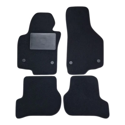 Ensemble de tapis de voiture pour Seat Altea et Altea XL 2004 2015, noirs - Photo 1/4