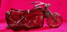 Vintage Avon Wild Country After Shave Glass Motorcycle Bottle — photo 1