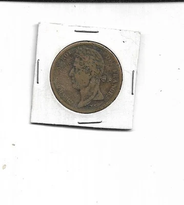 5 Centimes 1827 H CHARLES X lot 37 - Photo 1/2