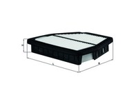Knecht Luftfilter LX 2965 FüR Chevrolet Opel