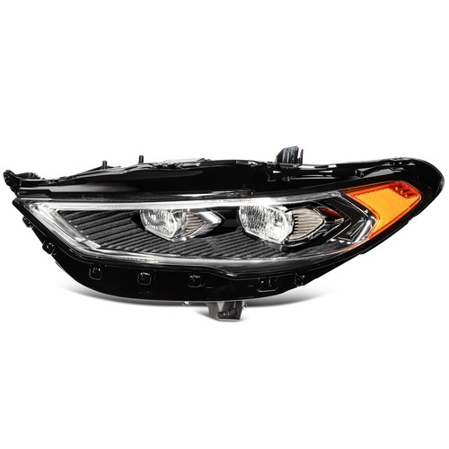 Full LED Headlight Left Side For 2020-2017 Ford Fusion w/Projector - Foto 3 di 10