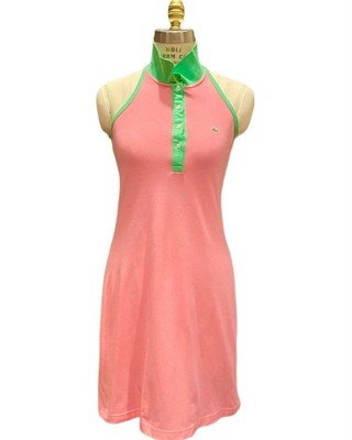green emerald velvet dress Lacoste Women's Blended Fabric Pleated Sweatshirt Dress, Olive Green/Green,  0 at Amazon Women's Clothing store main image 0