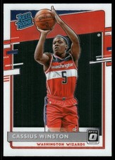 2020-21 Donruss Optic #198 Cassius Winston Washington Wizards Rookie