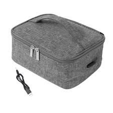 USB Heated Lunch Box Container Food Heater for Outdoor Kitchen Camping