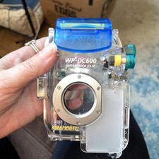 Canon Waterproof Case. Model WP-DC600. Can go 30M/100ft. under water.