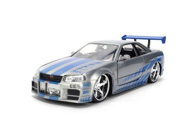 GT-R Skyline Fairladwy 1/24 スケールモデル　11種 Amazon | ジャダトイズ(jada toys) 1:24 F&F Brian's Nissan Skyline G