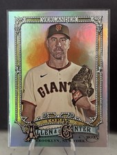 2025 Topps Allen & Ginter - Justin Verlander #66 Silver Portrait
