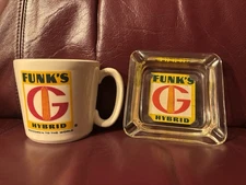 VTG Funks G Hybrid Coffee Cup And Ashtray Farm Advertising